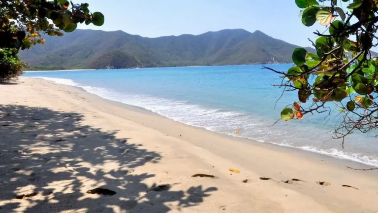 Cinto Beach, Santa Marta from the sea